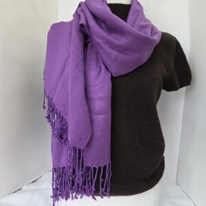 Pashmina Vibrant Purple Scarf